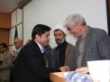 گزارش تصویری از مراسم تقدیر از کارمند نمونه در دانشگاه صنعتی شاهرود